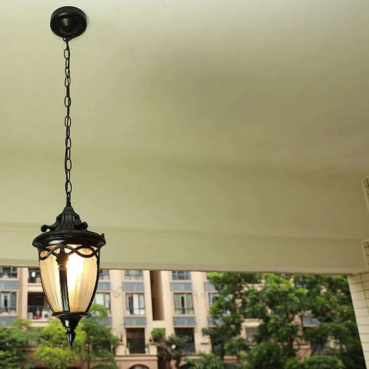 BowLift | Retro Metal Glass Pendant Lamp for Home Lighting