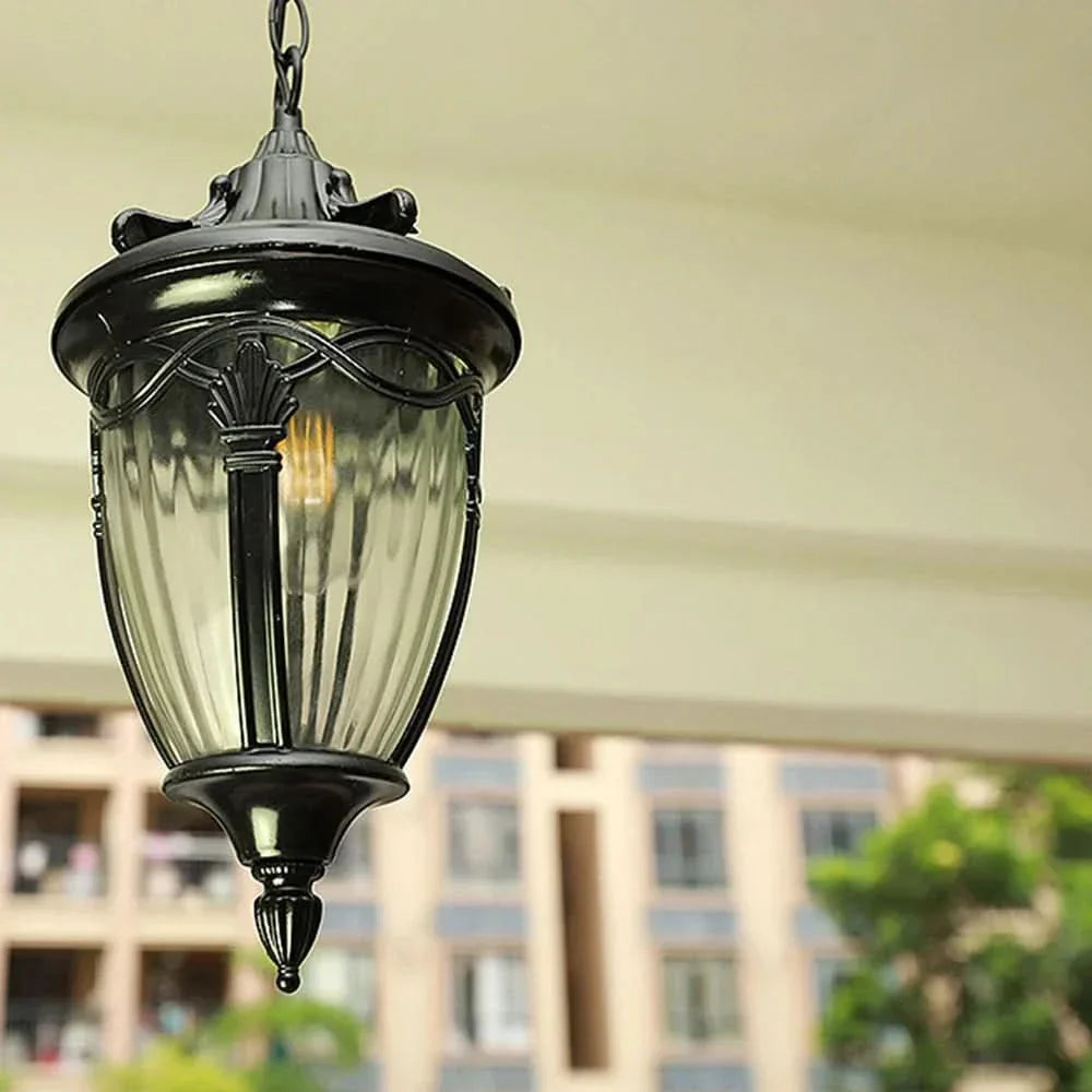 BowLift | Retro Metal Glass Pendant Lamp for Home Lighting
