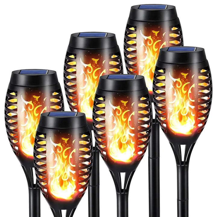 Solar-Powered LED Torches - SolarFlame | Bowlift
