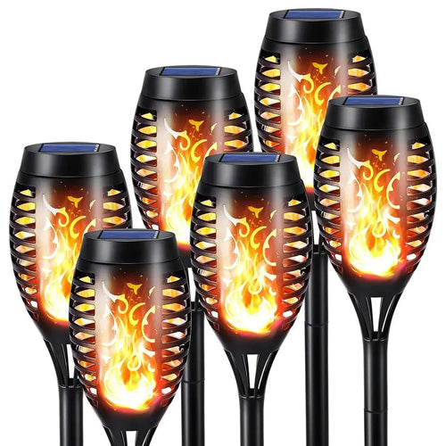 Solar-Powered LED Torches - SolarFlame | Bowlift