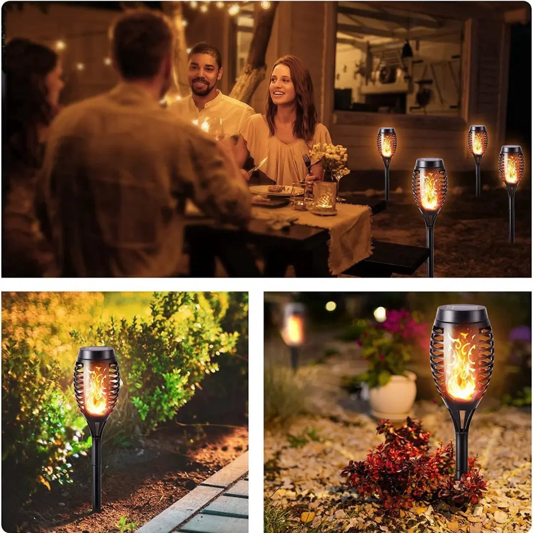 Solar-Powered LED Torches - SolarFlame | Bowlift