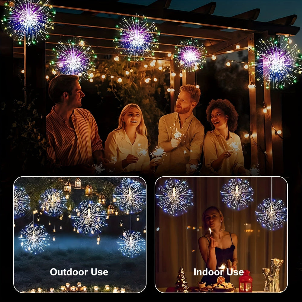 BowLift | Outdoor Christmas Lights Firework LED Fairy Hanging Lights
