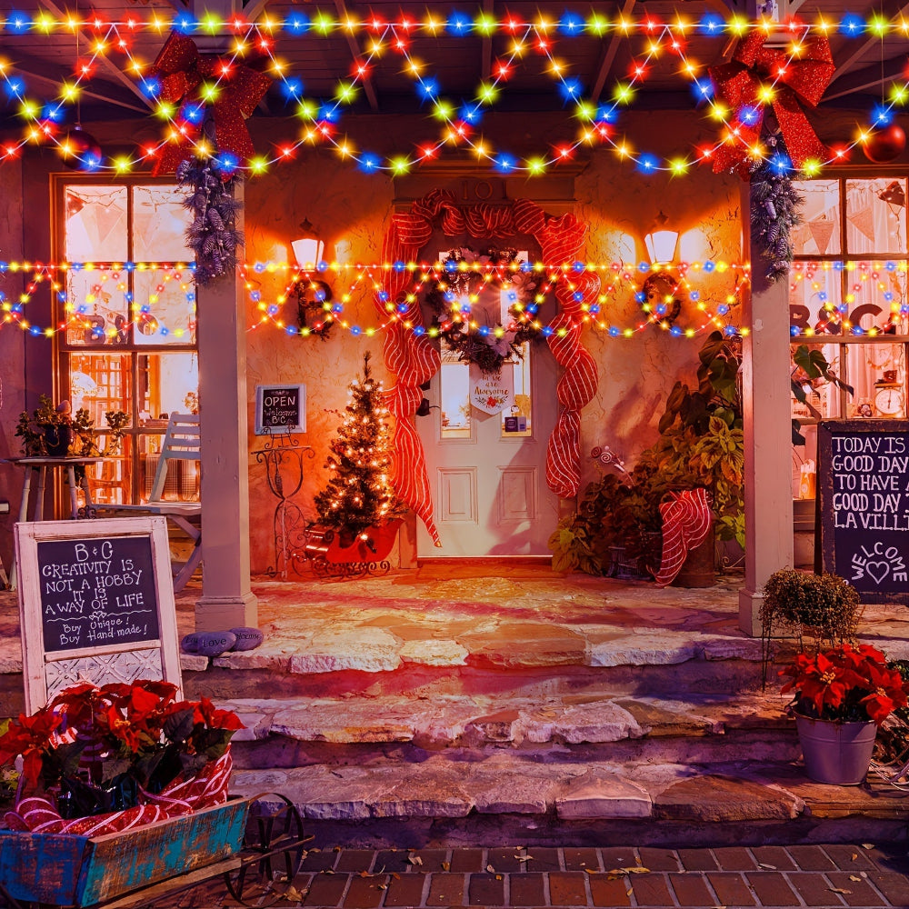 BowLift | Outdoor Christmas Lights LED Balcony Hanging Fairy String