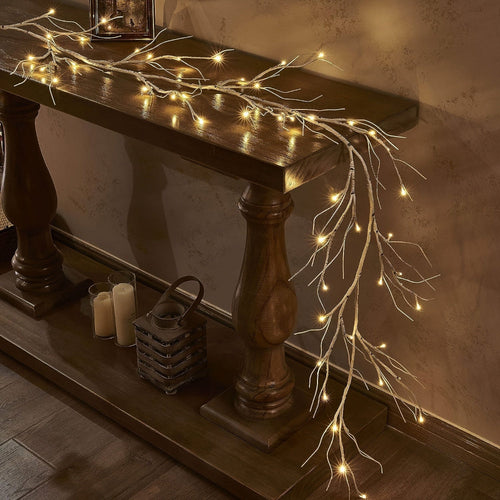 BowLift | Outdoor Christmas Lights Warm White LED Branch Garland Decoration