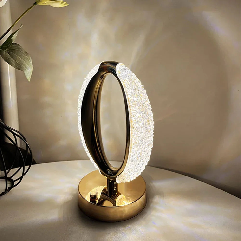 BowLift | Oval Crystal Lamp