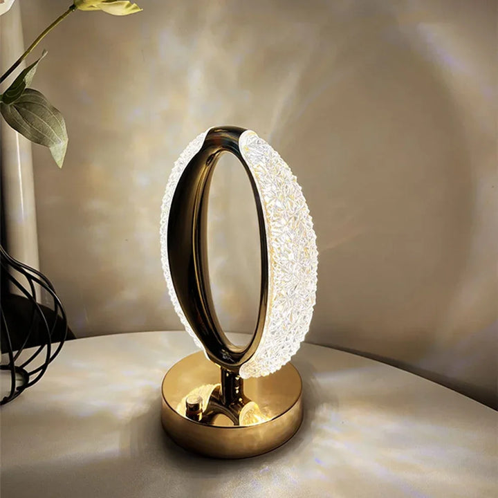 BowLift | Oval Crystal Lamp