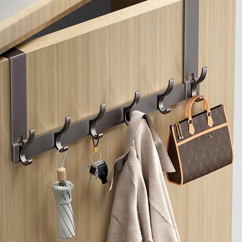 BowLift | Space-saving door hook made of aluminum for stylish storage