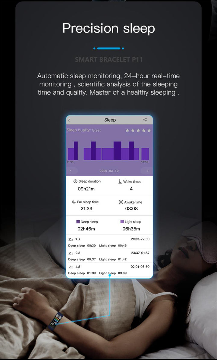 Smartwatch with fitness & wellness functions | Bowlift