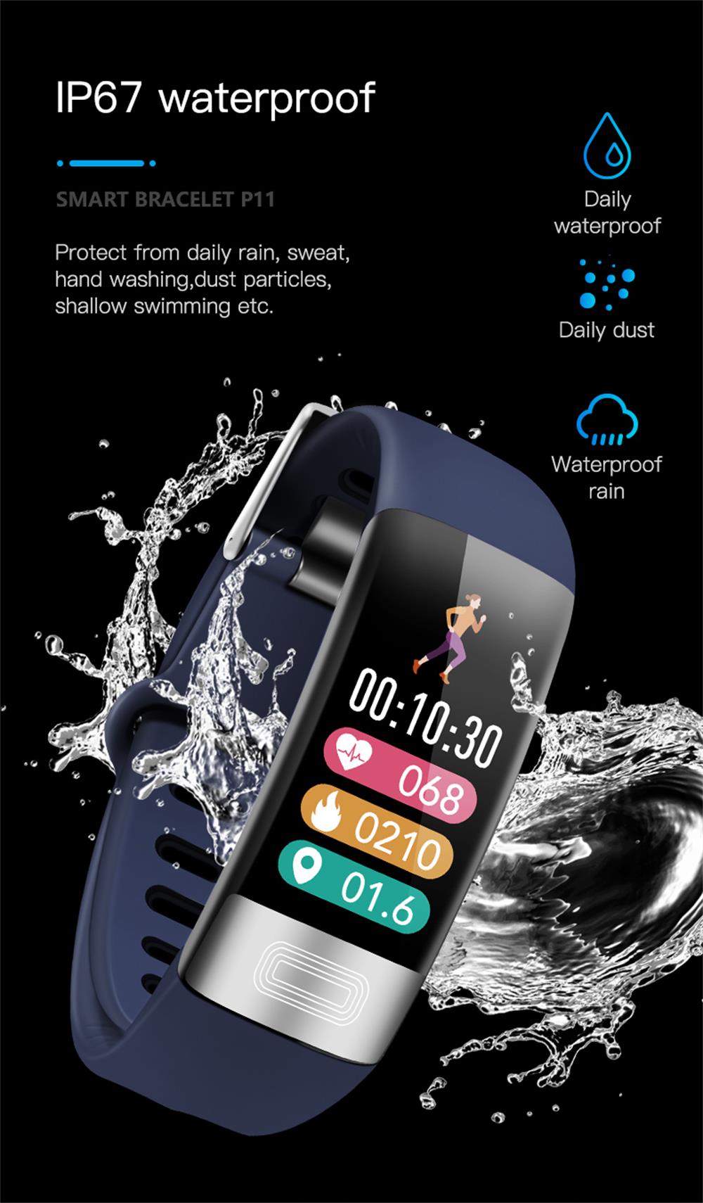 Smartwatch with fitness & wellness functions | Bowlift