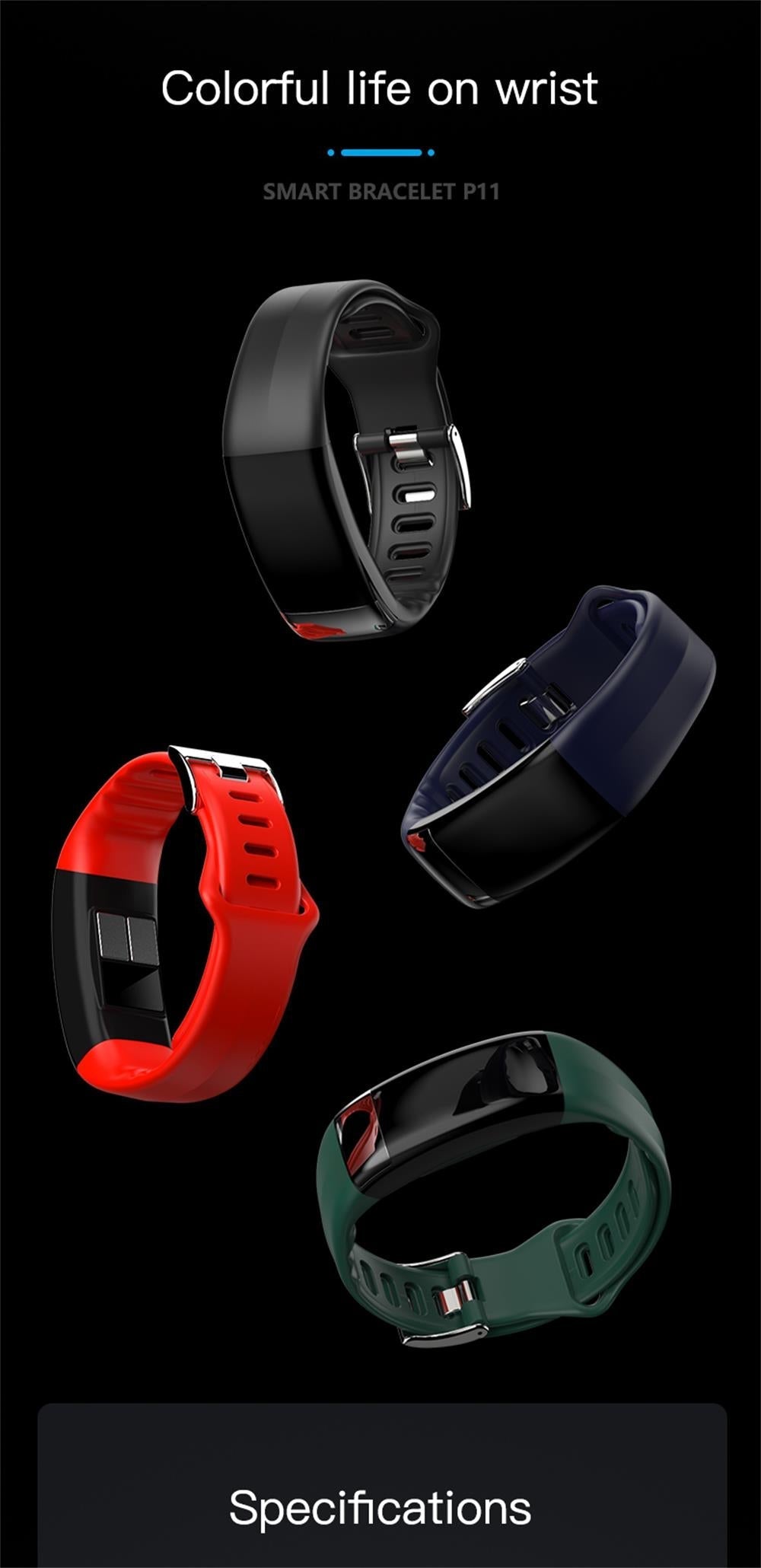 Smartwatch with fitness & wellness functions | Bowlift