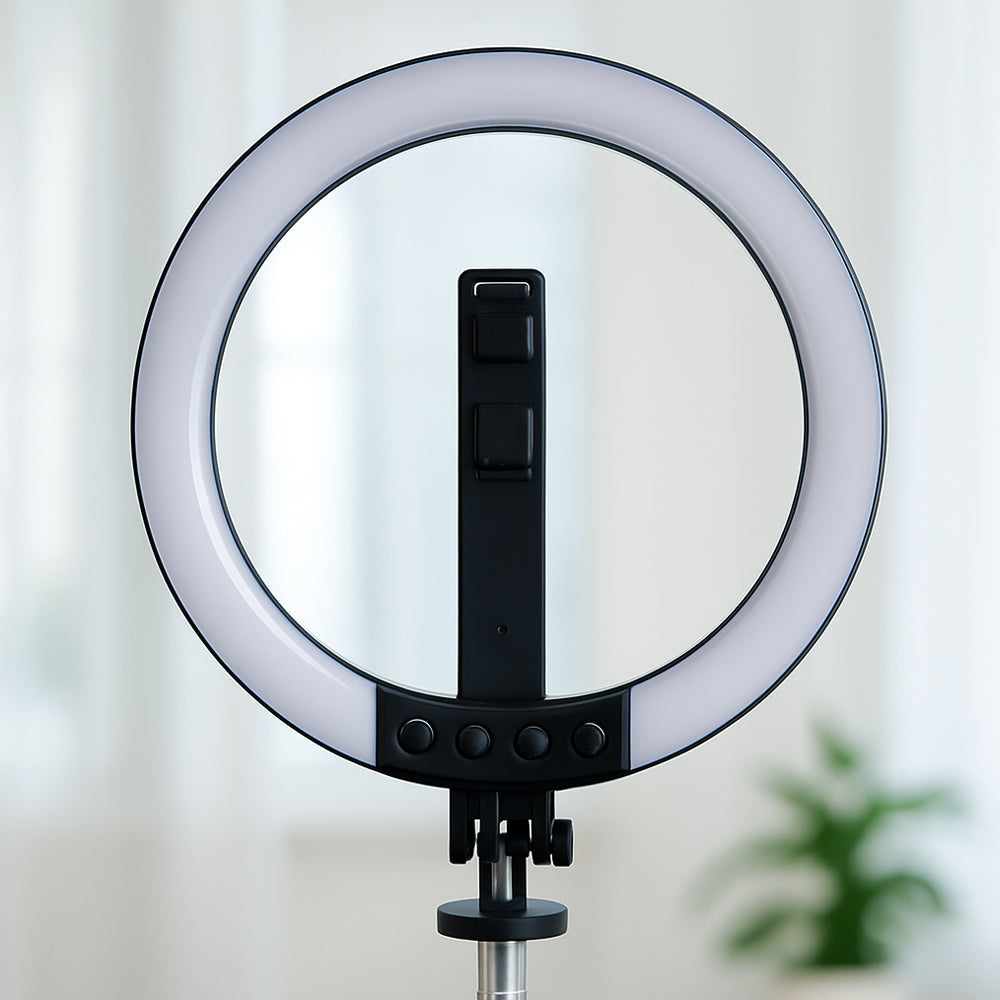 Ring Light with Remote Control & Tripod – 3 Color Temperatures – P220-Q | Bowlift