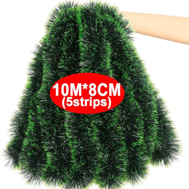 BowLift | Premium Green Decorative Ribbon for Wreaths and Christmas Tree Decoration