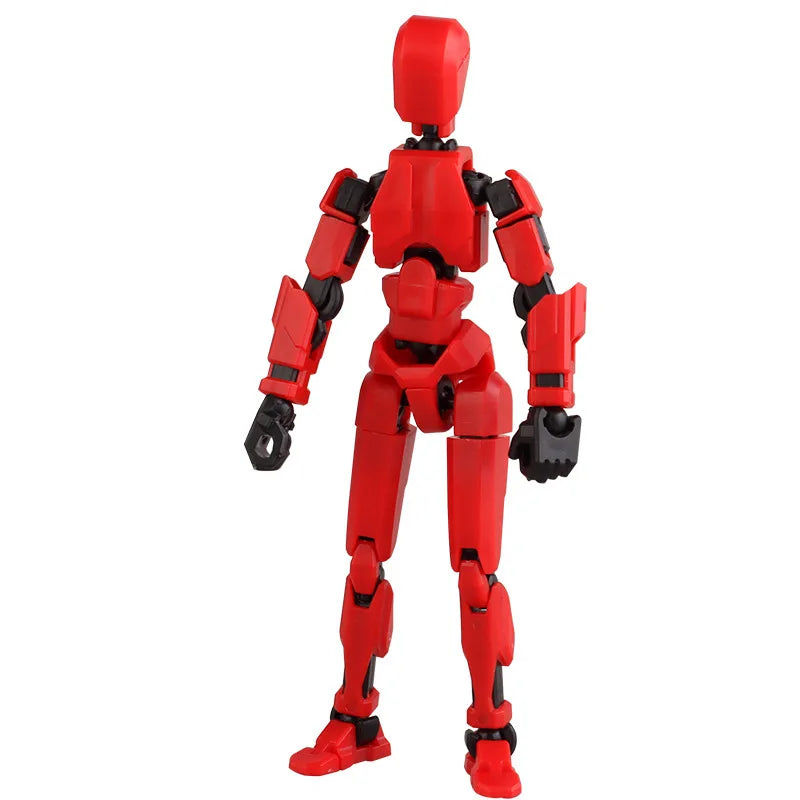 BowLift | 3D-printed mech action figure with multi-joint movement