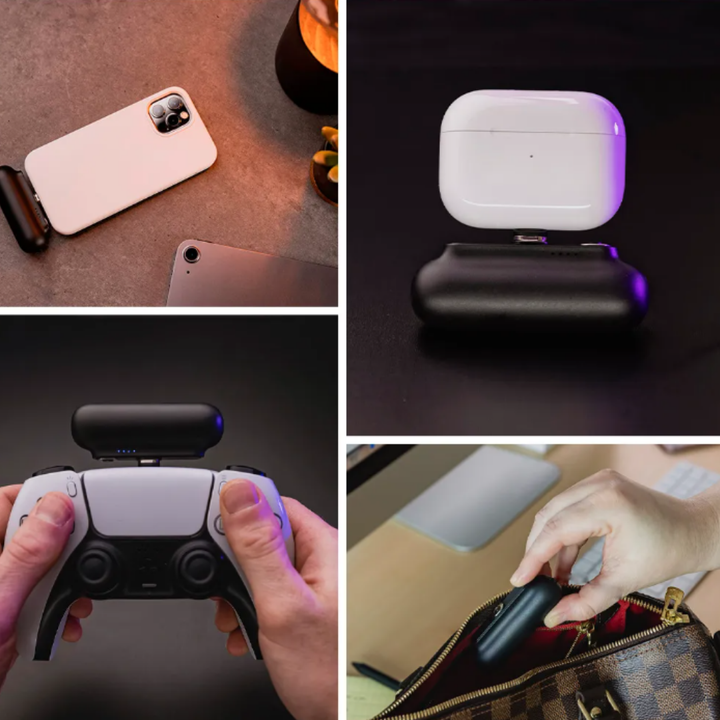 BowLift | Universal Magnetic Mini Power Bank – Stay Charged Anywhere!