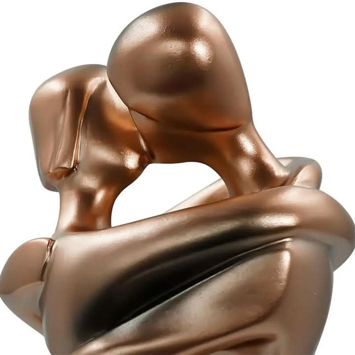 BowLift | Modern Lovers Sculpture – Minimalist Couple Decor
