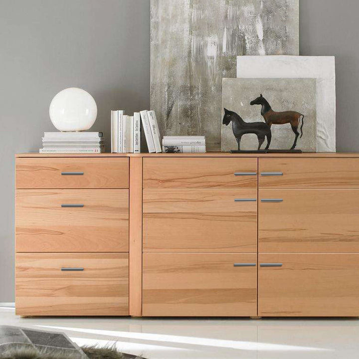 BowLift | Brushed Nickel Modern Stainless Steel Drawer Hardware T-Bar Handles