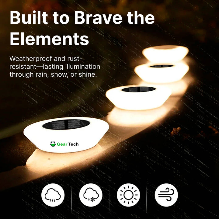 BowLift | Solar-Powered Garden Lights | Rust-Proof, Weatherproof & Ideal for Year-Round Outdoor Use
