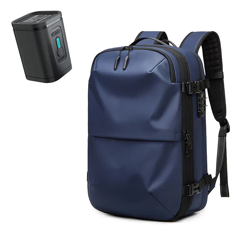 Packlite Slim – Waterproof compression backpack with USB connection for hand luggage | Bowlift