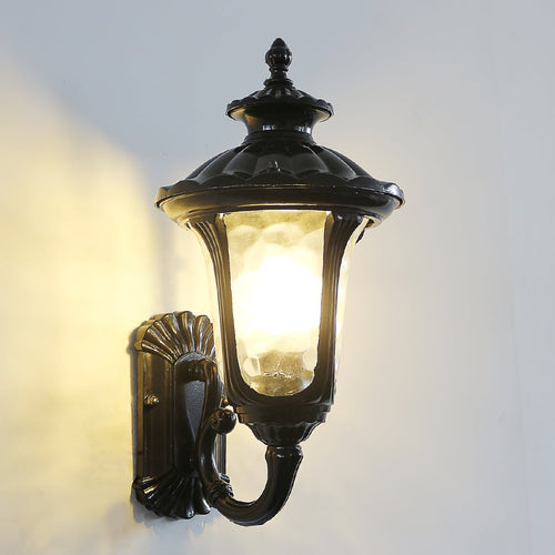 BowLift | Waterproof Retro Outdoor Wall Lamp Frosted Glass