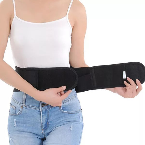 BowLift | Magnetic Therapy Heat Back Support Belt – Adjustable Support for Lower Back, Breathable Fabric
