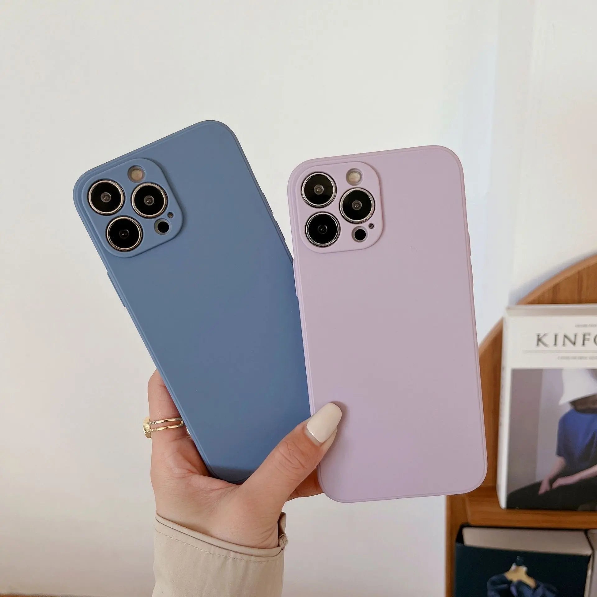 BowLift | Pastel Solid Color Silicone iPhone Case
