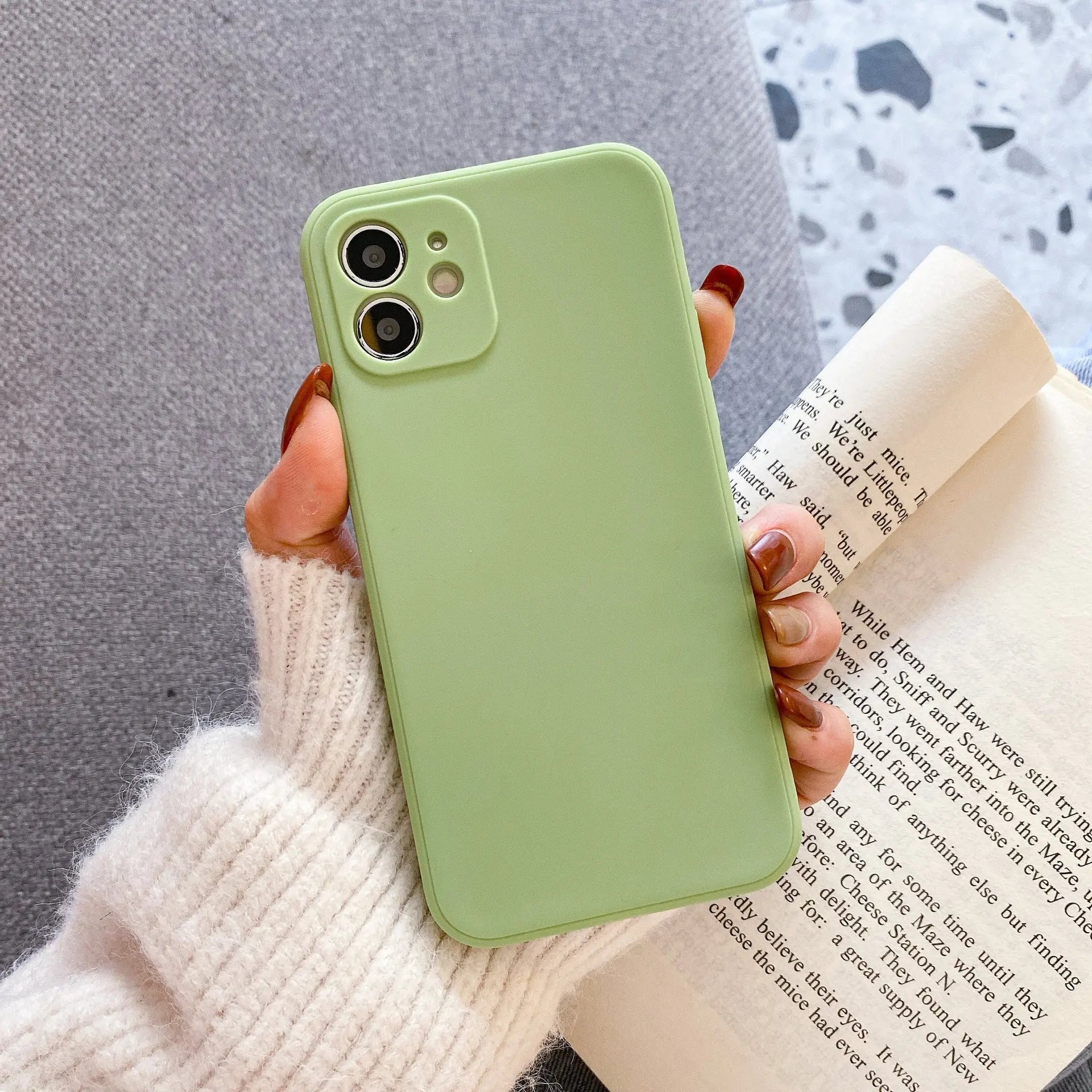 BowLift | Pastel Solid Color Silicone iPhone Case