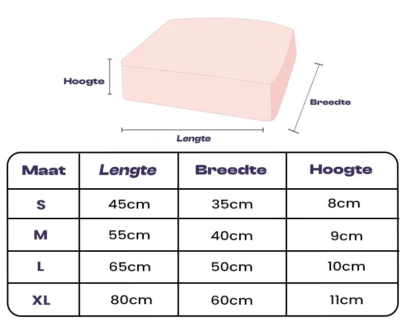 BowLift | Orthopedic Dog Bed Washable from Memory Foam, Waterproof and Scratch Resistant