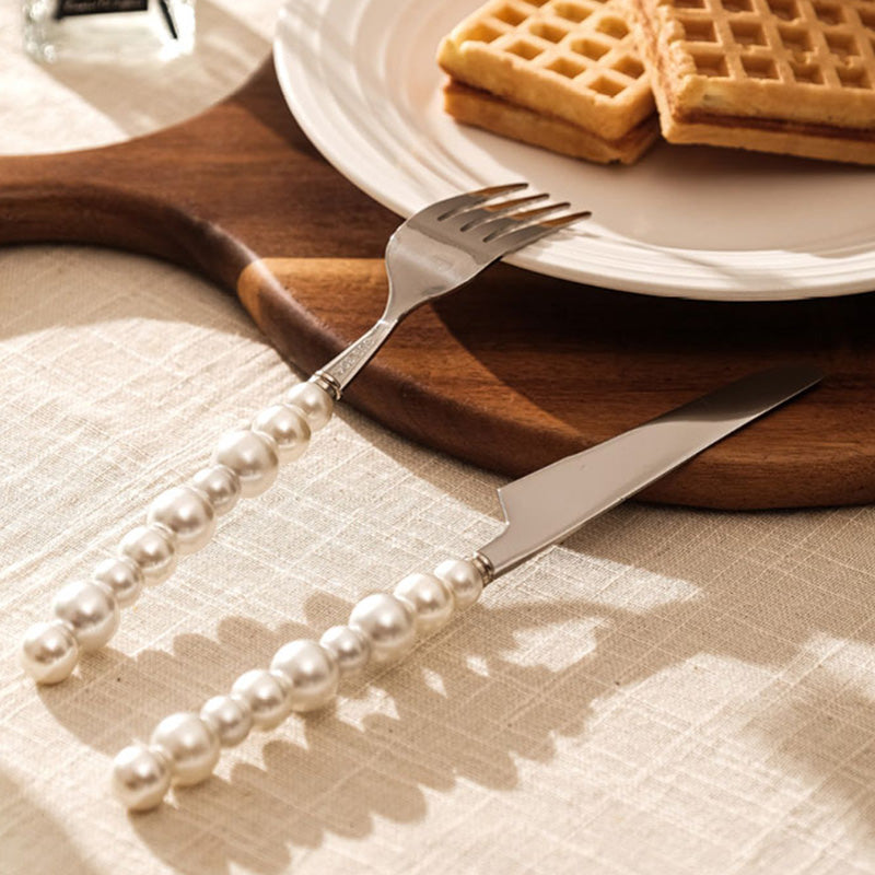 BowLift | Pearl grip cutlery 4 piece set