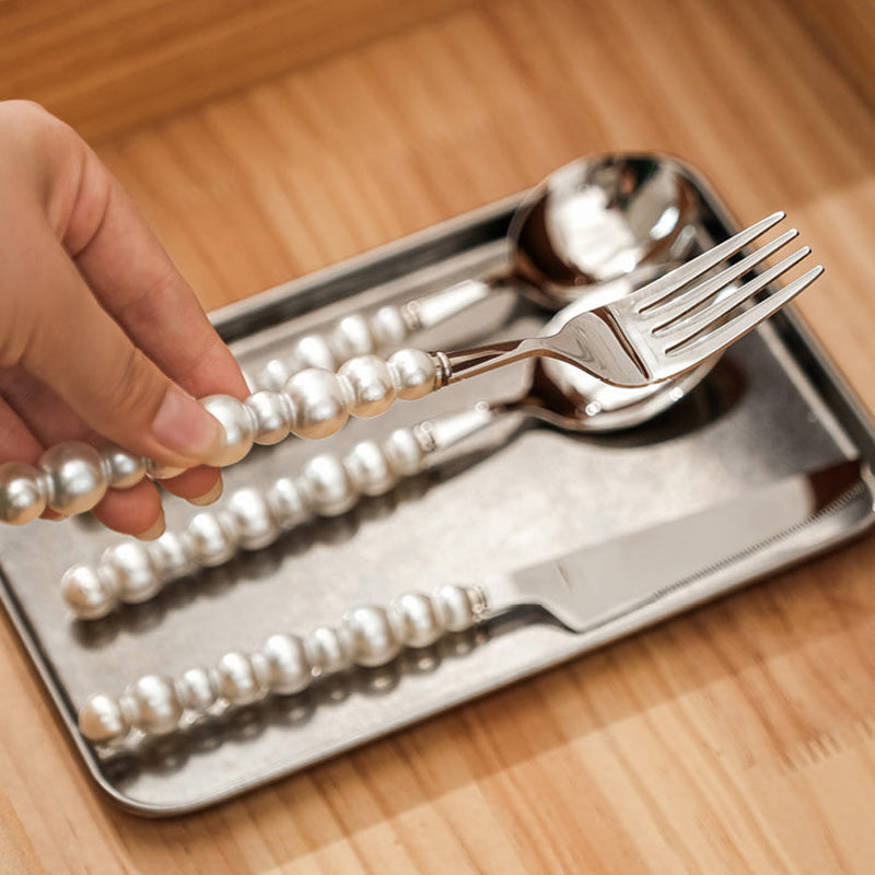BowLift | Pearl grip cutlery 4 piece set