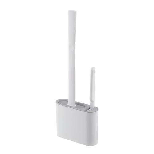 Silicone toilet brush with wall holder – Hygienic & DuraBowlifte | Perfect for bathroom & guest toilet | Bowlift