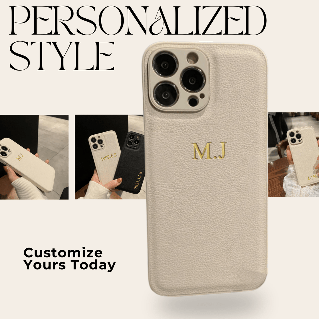 BowLift | Personalized Leather Case for iPhone 11–17 Pro Max
