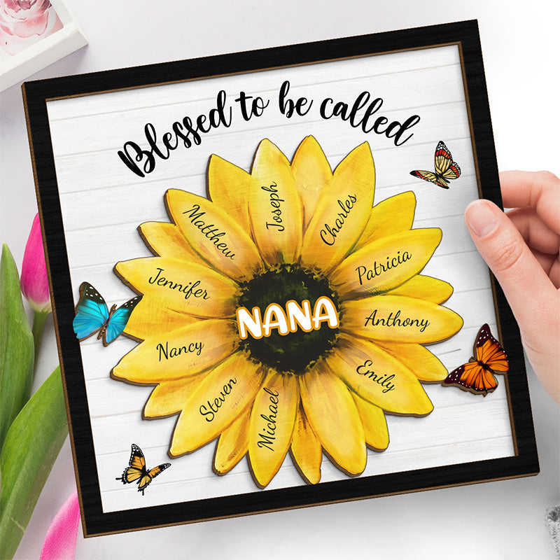 Personalized 2 Layer Wooden Plaque With Stand | Bowlift