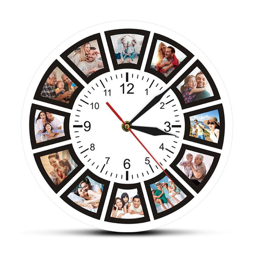 BowLift | Personalizable Wall Clock with Photos