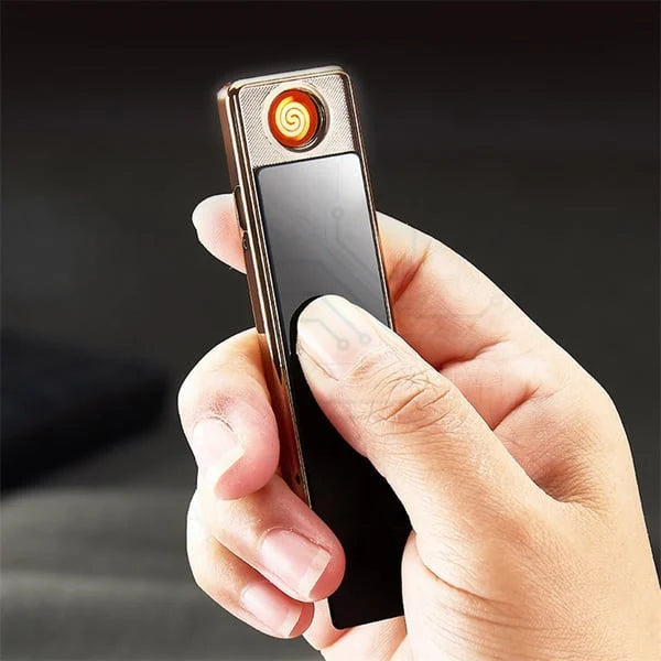 Windproof USB lighter with arc - with exclusive gift box | Bowlift