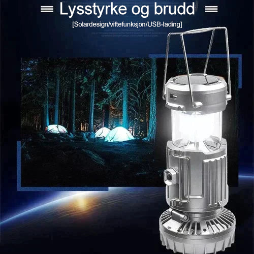 BowLift | Portable LED Camping Lamp With Fan