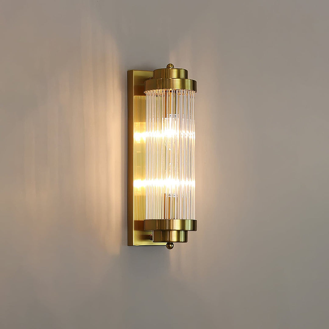 BowLift | Vintage Glass Wall Lamp with LED in Retro Style