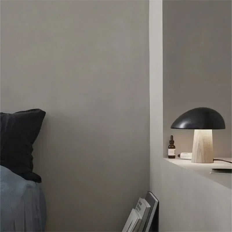 BowLift | Mushroom lamp wood