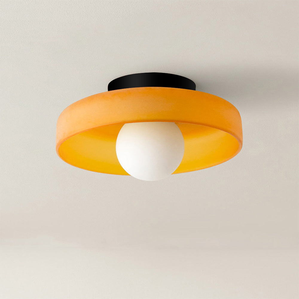 BowLift | Modern round LED ceiling lamp for living room and bedroom