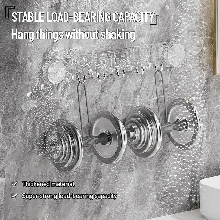 BowLift | Space-saving suction cup hooks with adjustable folding design