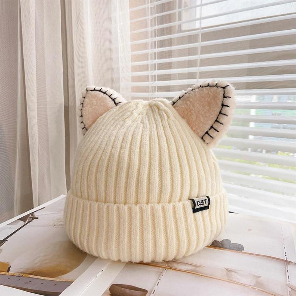 CozyCat Beanie - Trendy Winter Hat with Cat Ears Bowlift