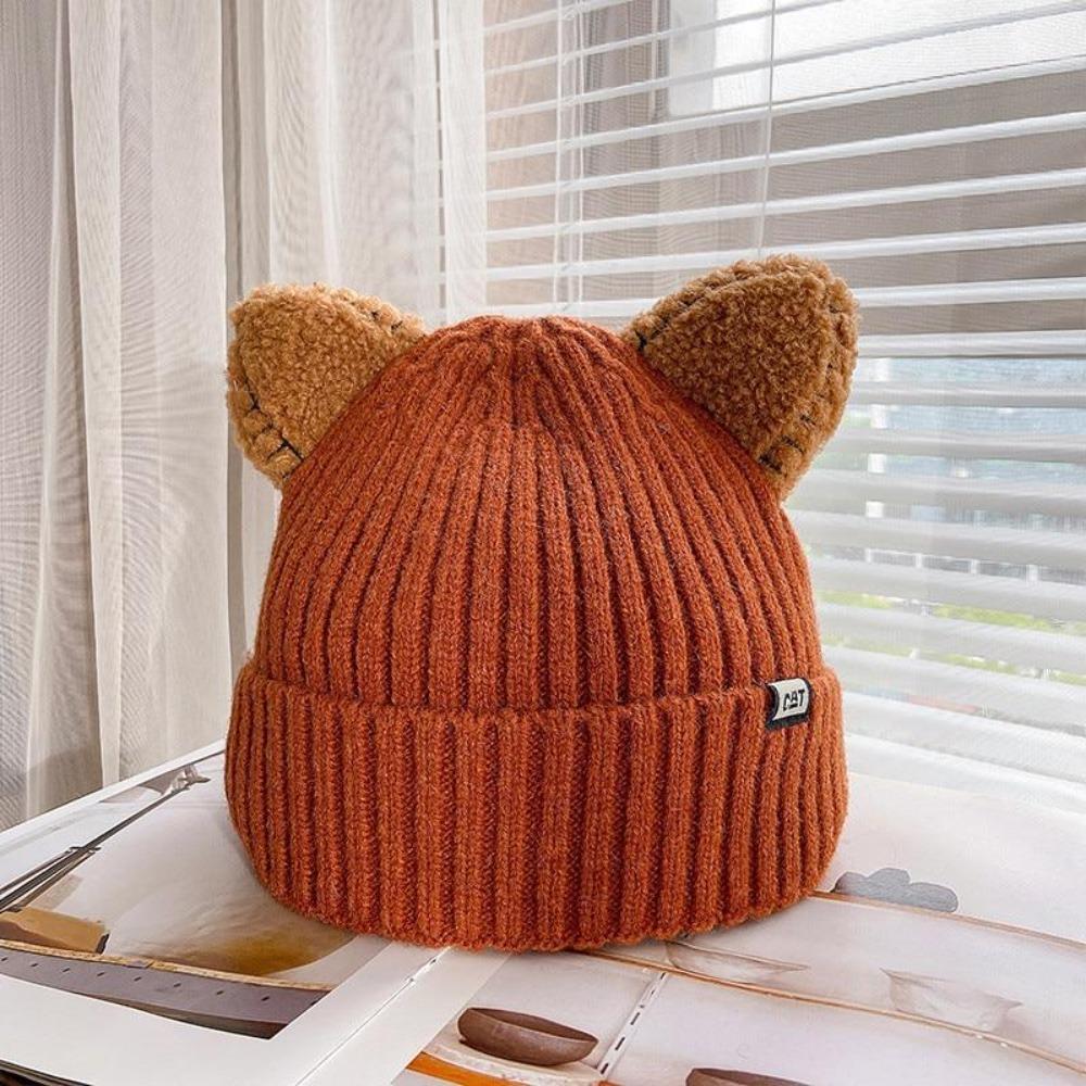 CozyCat Beanie - Trendy Winter Hat with Cat Ears Bowlift