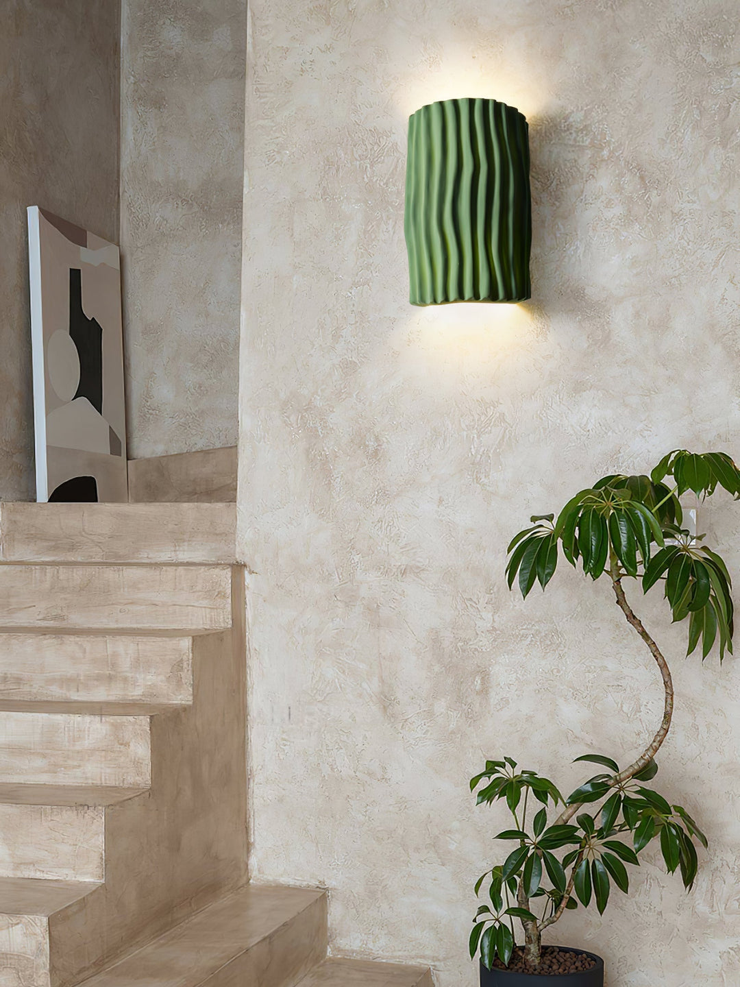 BowLift | NordicLuxe – Resin Wall Light with Warm and Inviting Glow