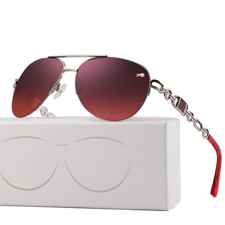 BowLift | Lunaris Polarized Women's Sunglasses | UV400 Protection | Lightweight Fashion Glasses | Elegant Outdoor Shades