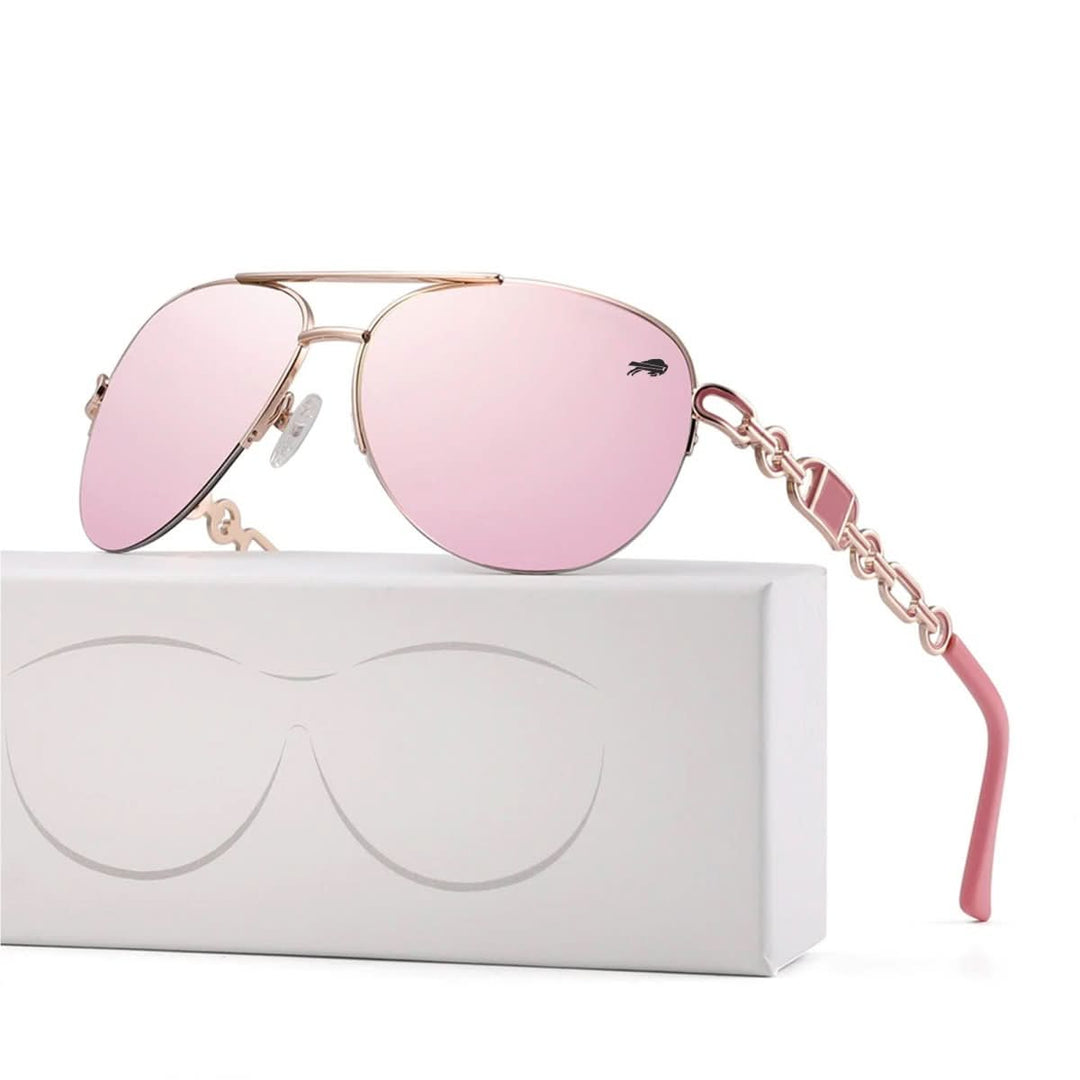 BowLift | Lunaris Polarized Women's Sunglasses | UV400 Protection | Lightweight Fashion Glasses | Elegant Outdoor Shades