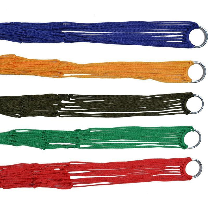 BowLift | Portable Garden Nylon Hammock swingHang Mesh Net Sleeping Bed hamaca for Outdoor Travel Camping hamak blue green red hamac