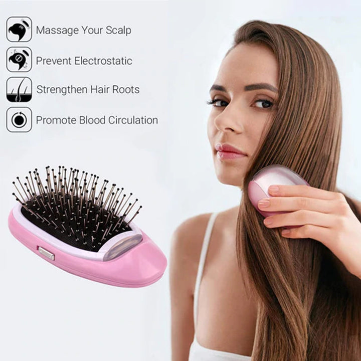 BowLift | Portable negative ion hair brush