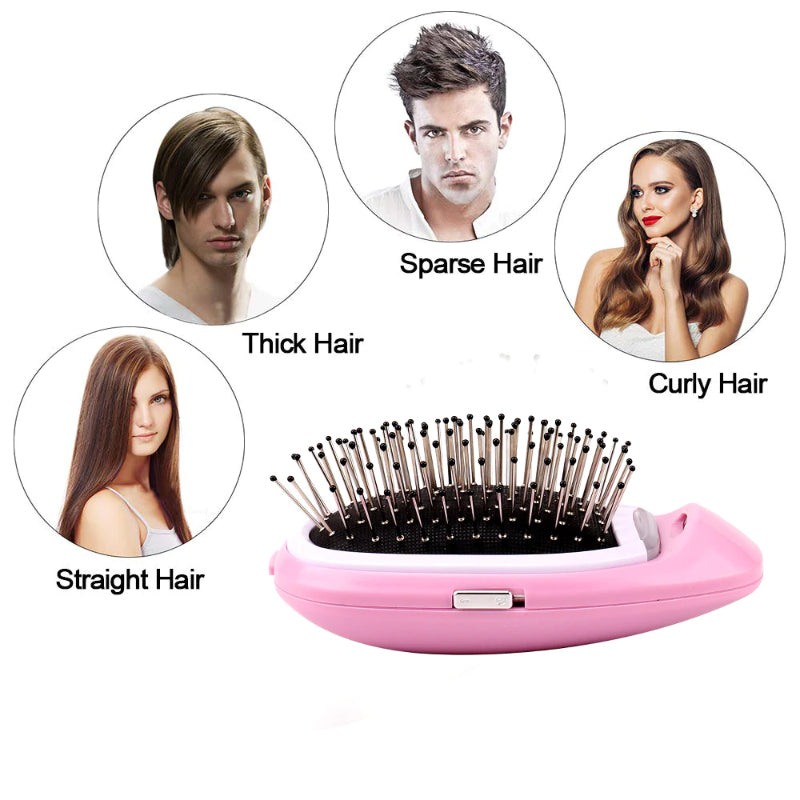 BowLift | Portable negative ion hair brush