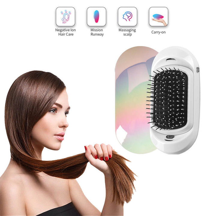 BowLift | Portable negative ion hair brush