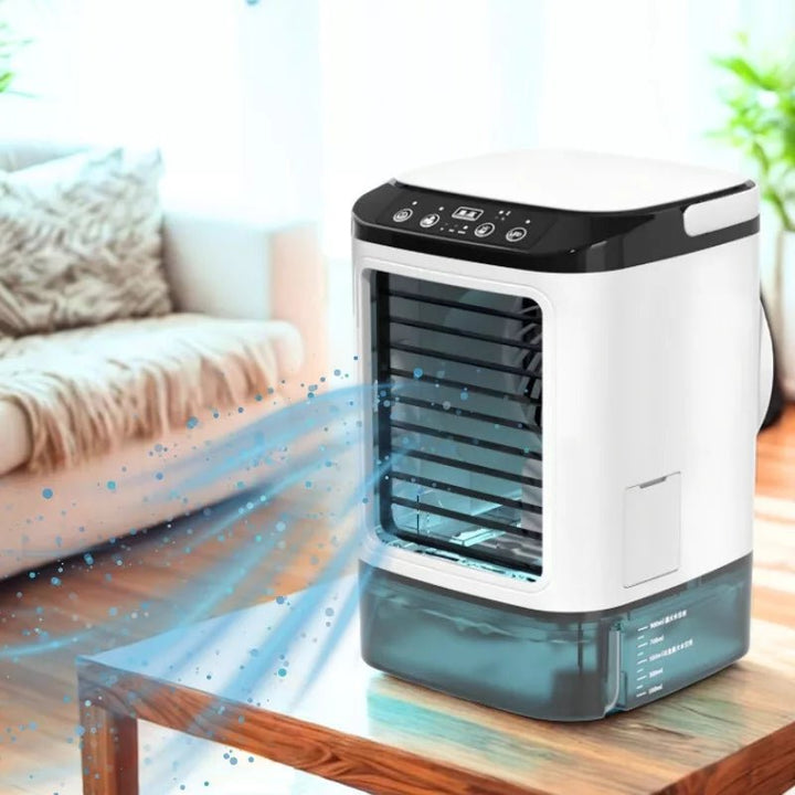 Portable Air Cooler with Humidifier and LED Light | Bowlift
