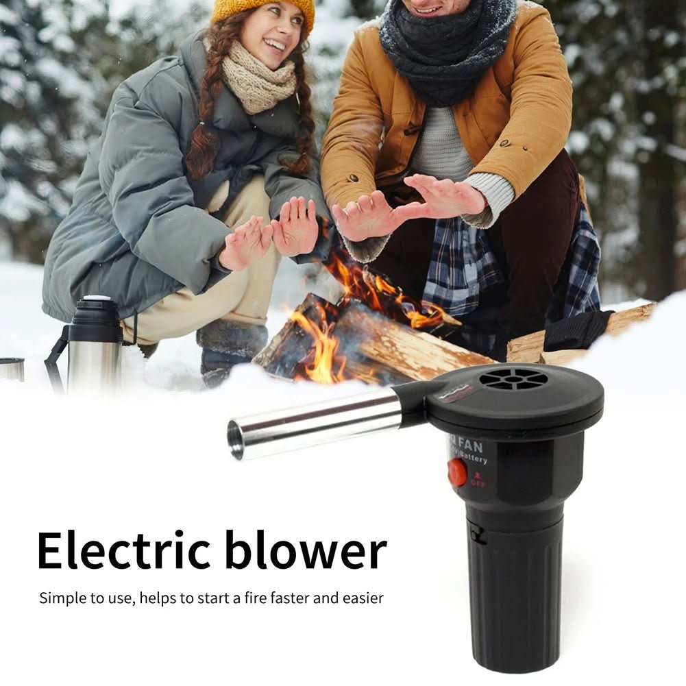 BowLift | Portable grill bellows made of aluminum for efficient lighting